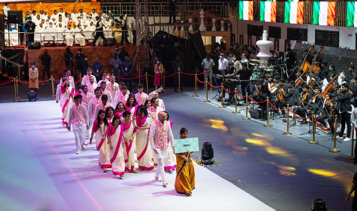 In photos: Chess Olympiad Opening Ceremony – Chennai puts on a glitzy show