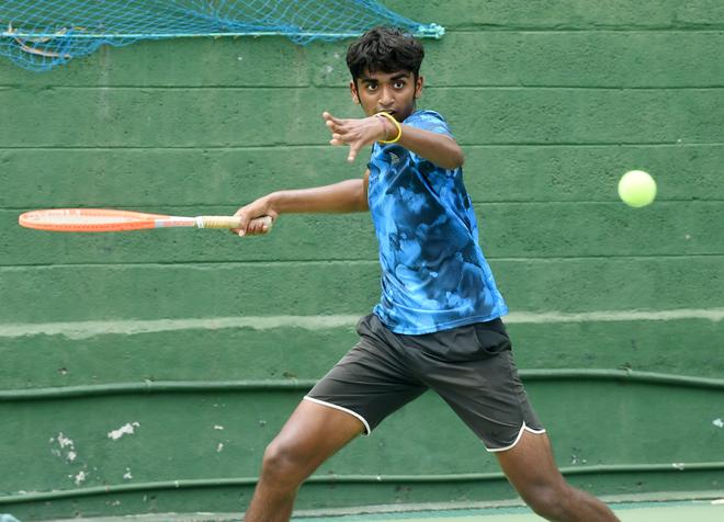 “I didn’t have a clear strategy on what to do and I know he prefers hard court. He’s very good at directing the ball with his placement. So, I just tried to play my game and be aggressive,” said Pranav Karthik after winning the final. 