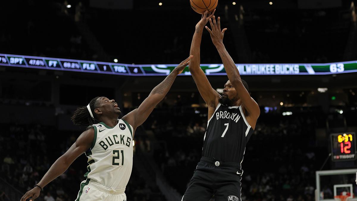 Irving, Durant lead Nets past winless Bucks 107-97