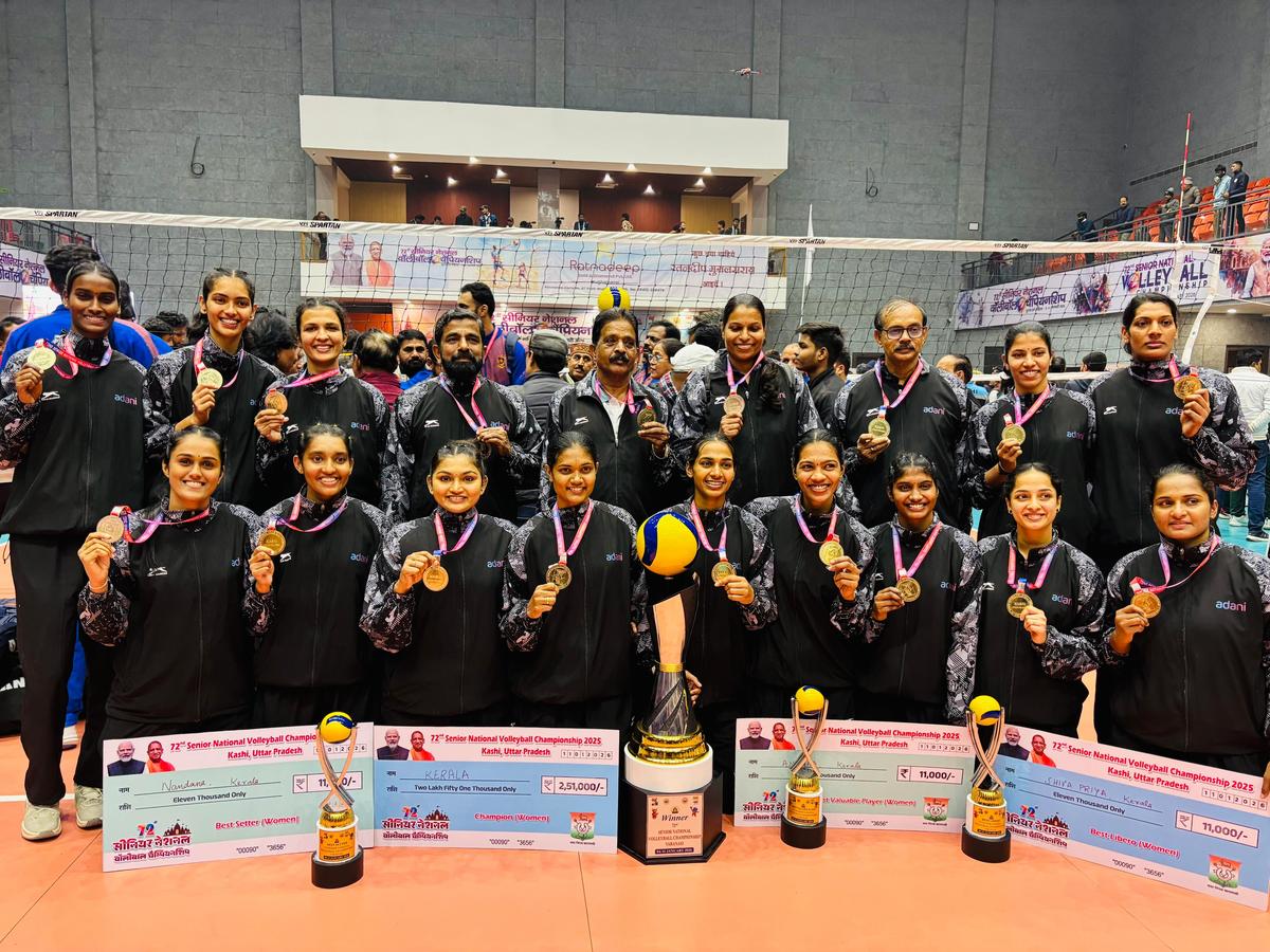 In the final, Kerala fell behind after losing the opening set, but the team regrouped and staged a fine rally to beat the favourite Railways.