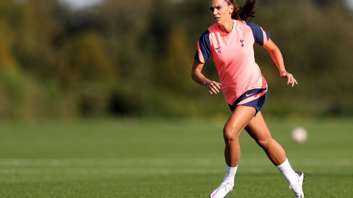 Alex Morgan not fit enough to make Tottenham debut yet - FAWSL Women's Football News - Sportstar