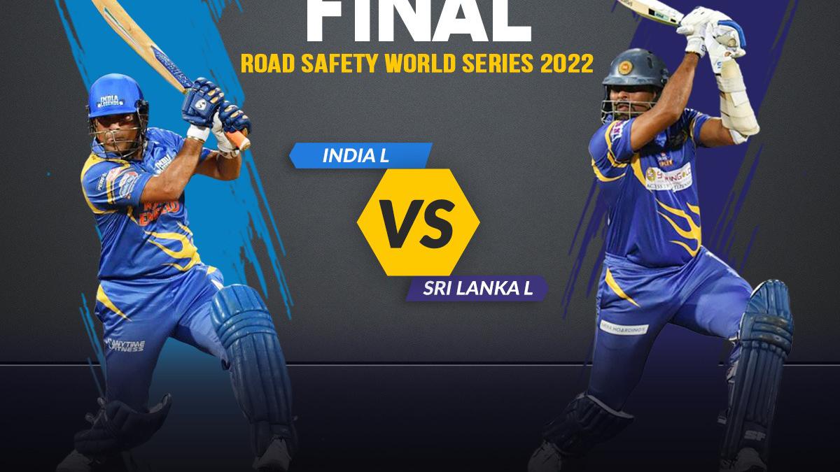 IND-L vs SL-L Highlights India Legends beat Sri Lanka to win Road Safety World Series 2022