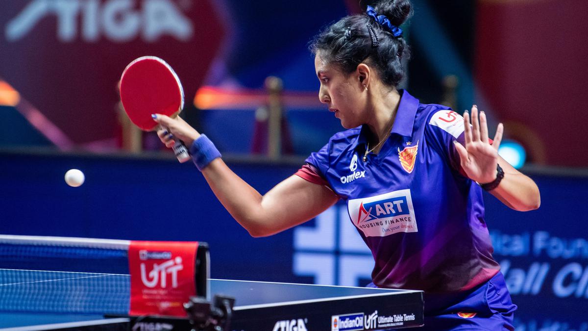 UTT 2023: Ayhika upsets World No. 26 Zhang as Dabang Delhi thrashes U Mumba TT