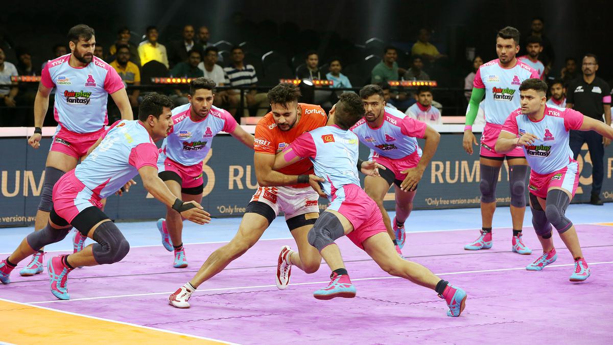 Pro Kabaddi League 2022 Points Table: Jaipur finish on top, Pune in 2nd place - table updated after league stage