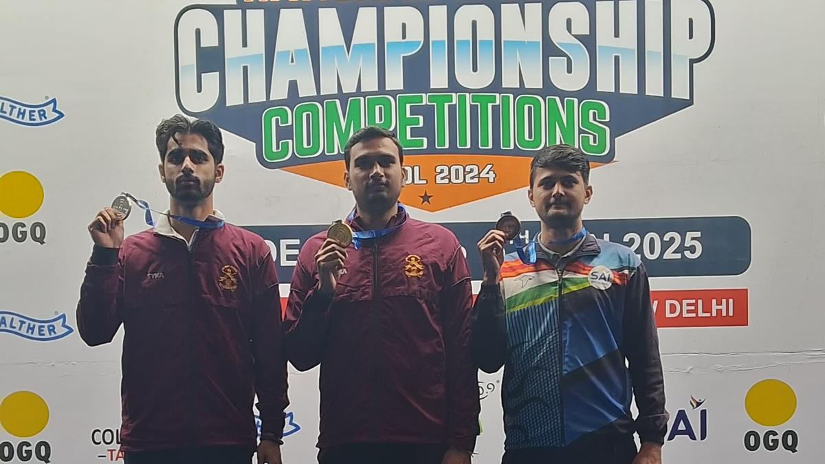 National Shooting Championship: Varun Tomar clinches double in men’s air pistol