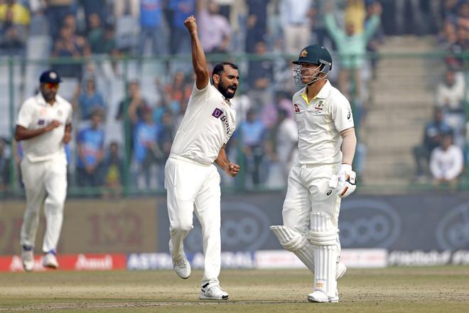 India’s Mohammed Shami was the pick of the Indian bowlers with four wickets to his name. 