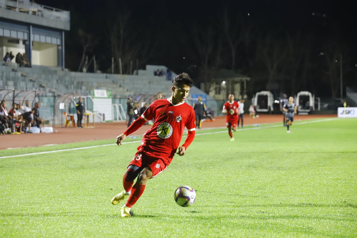 On the charge: Aizawl’s 23-year-old striker, Lalrinzuala Lalbiaknia, recently scored 15 goals in 20 matches, breaking a decade-old joint record of Chhetri and Rafi of most goals by an Indian in an I-League season. 