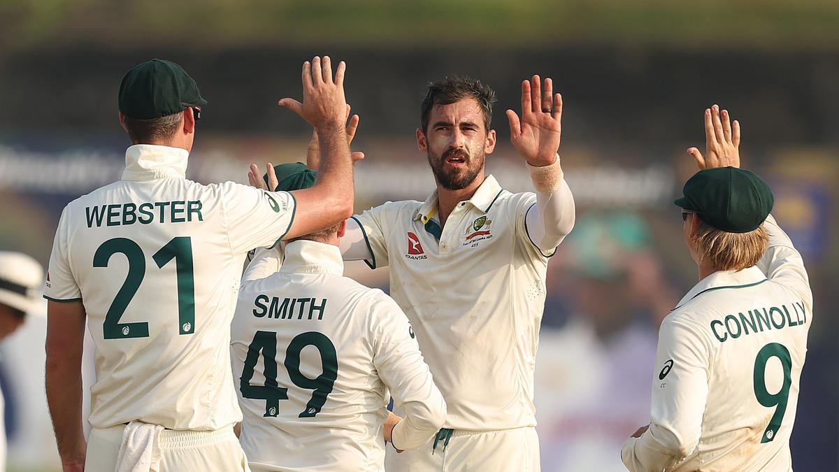 Sri Lanka vs Australia Live Score, 2nd Test Day 1: Starc, Lyon pick 3 each to leave SL reeling