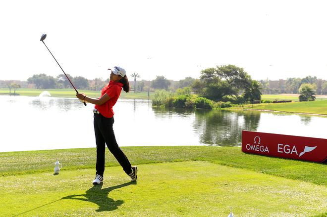Diksha, the 2019 Investec Women’s South Africa Open winner, was just one shot adrift of co-leaders Sarah Schober and Liz Young. (File Photo)