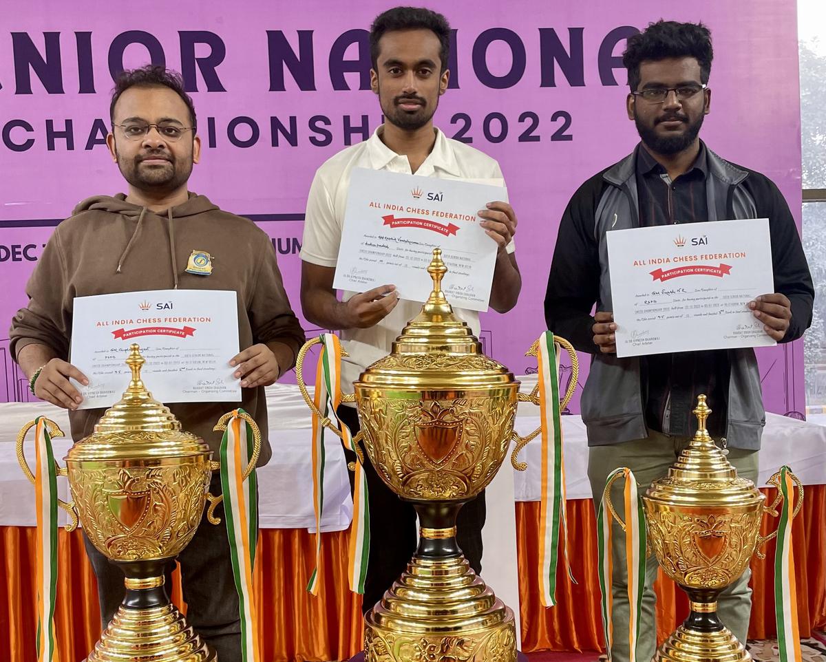 Karthik Venkataraman expresses relief after becoming India's latest chess  Grandmaster at Spilimbergo Open-Sports News , Firstpost