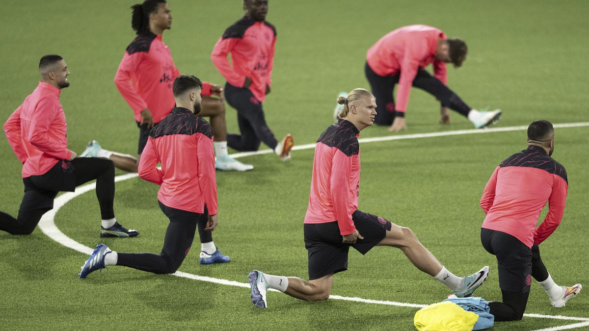 Champions League 2023-24: Man City changes typical pre-match routine to get used to an artificial pitch