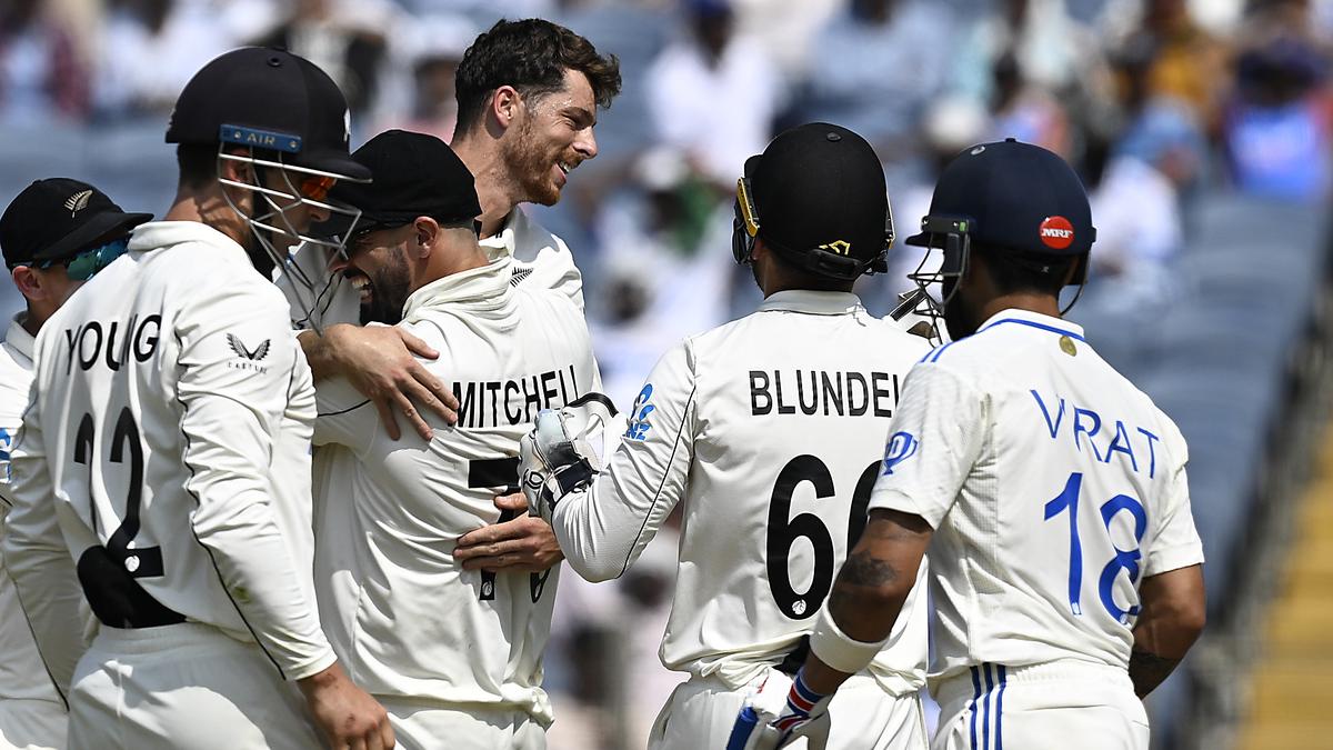 IND vs NZ, 2nd Test: Santner spins New Zealand to maiden Test series win in India