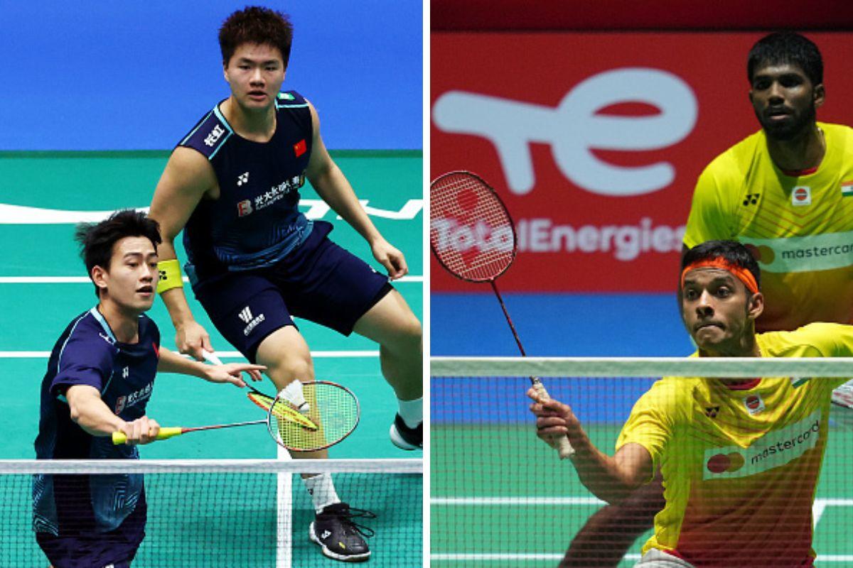 FILE PHOTO: China’s Liang Wei Keng and Wang Chang (left) are the toughest opponents for India’s Satwiksairaj Rankireddy and Chirag Shetty (right) in men’s doubles.