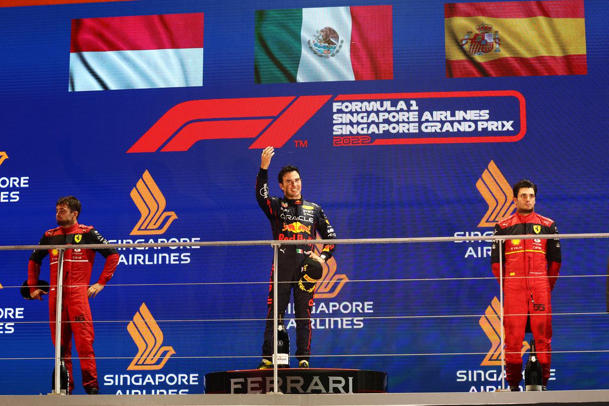 Formula 1 Perez gets five seconds penalty; keeps Singapore GP win
