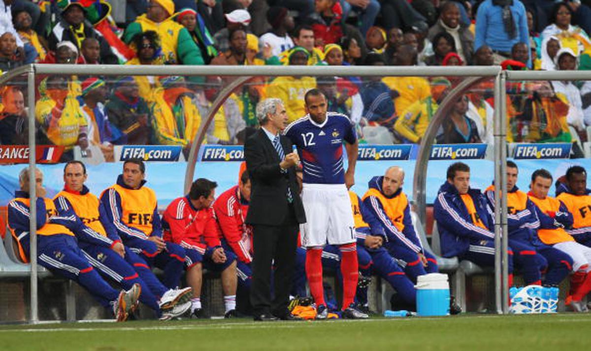 Thierry Henry and Yoann Gourcuff - World Cup South Africa 2010