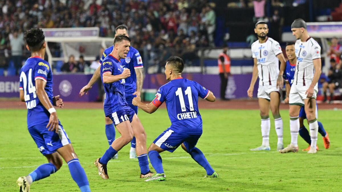 ISL 2024-25 LIVE score: Mohammedan SC vs Bengaluru FC; Chhetri penalty, Ogier own goal make it BFC 1-2 MSC