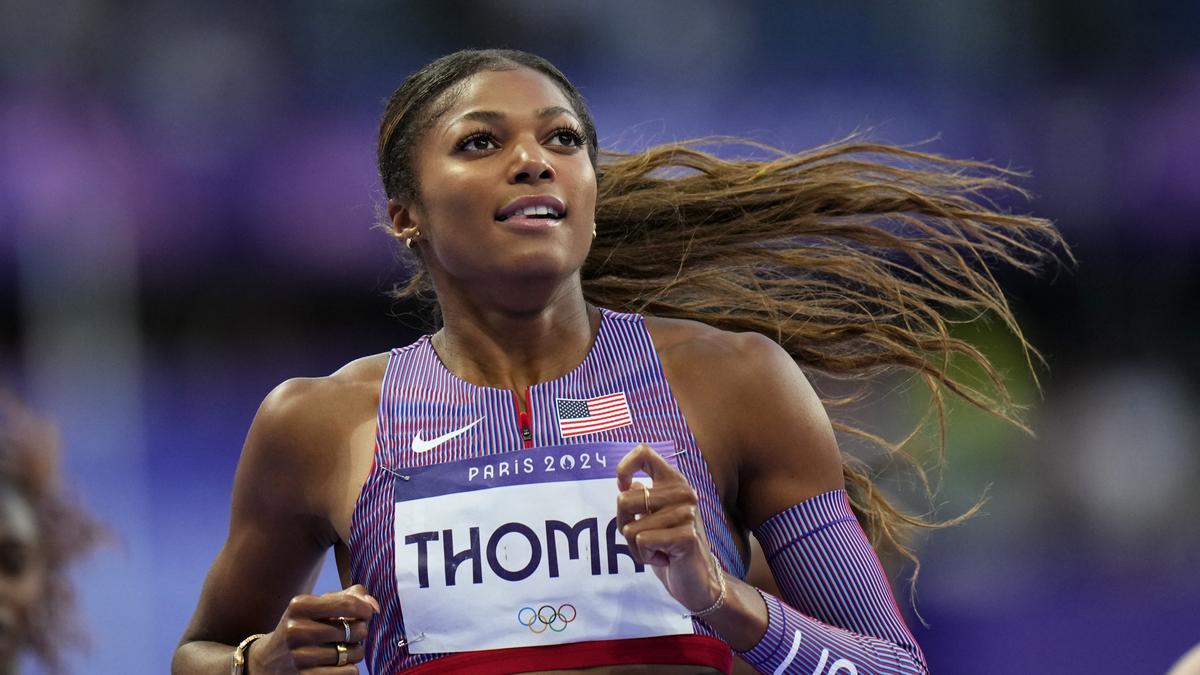 Paris 2024 Olympics: American Thomas fastest in women’s 200m semifinals