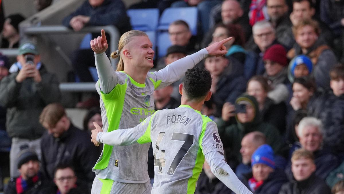Premier League 2025-26: Haaland se prepara para a vitória do Manchester City sobre o Crystal Palace