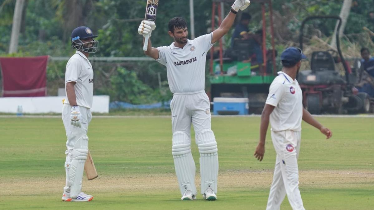 Ranji Trophy 2025-26: Chirag Jani’s blistering century puts Saurashtra in control against Kerala on Day 3