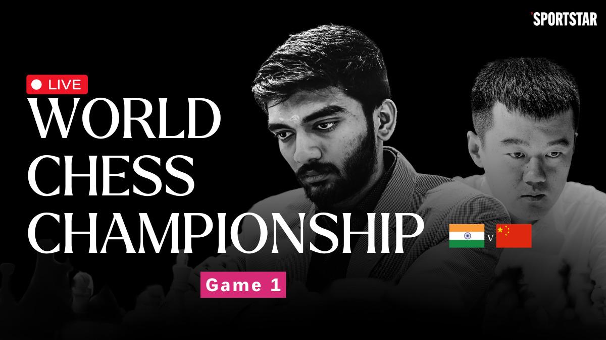 World Chess Championship 2024 LIVE Updates, Game 1: Gukesh under time scramble, worse position vs Ding Liren