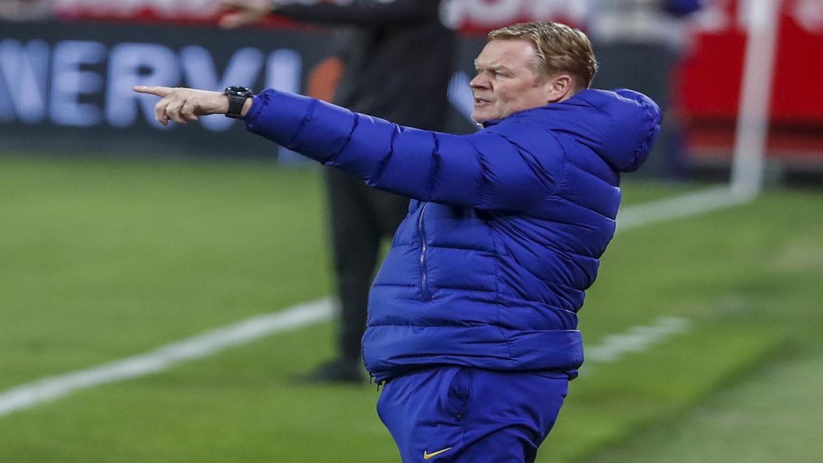 Barcelona coach Koeman disappointed with Sevilla defeat - Football News - Sportstar