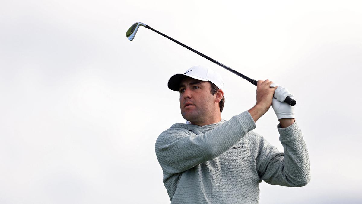 Scottie Scheffler joins three-way lead at Pebble Beach Pro-Am