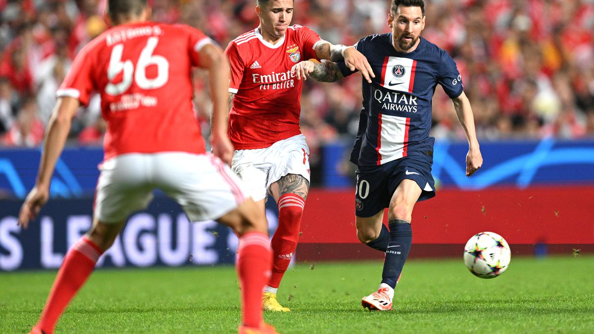 Champions League: PSG Held 1-1 At Benfica Despite Messi Stunner - Sportstar