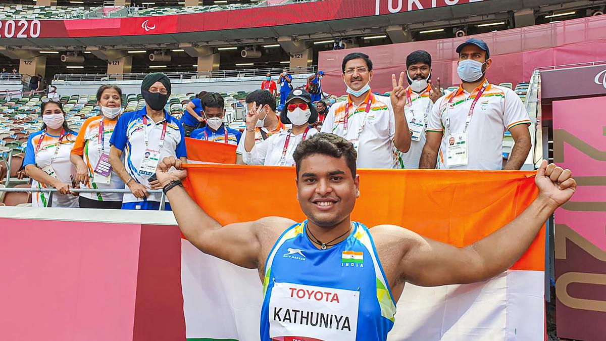 Asian Para Games 2023: India sweeps podium in men’s discus throw F54/55/56; India fourth in medal tally