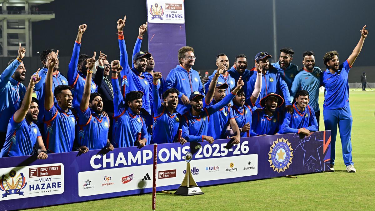 Vidarbha’s breakthrough and what the 2025–26 Vijay Hazare Trophy revealed about India’s road to 2027 ODI World Cup