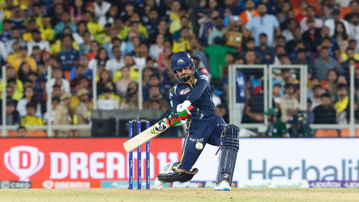 GT vs CSK IPL 2023 HIGHLIGHTS Tewatia, Rashid help Gujarat beat Chennai by 5 wickets after Gill fifty; Ruturaj 92 in vain