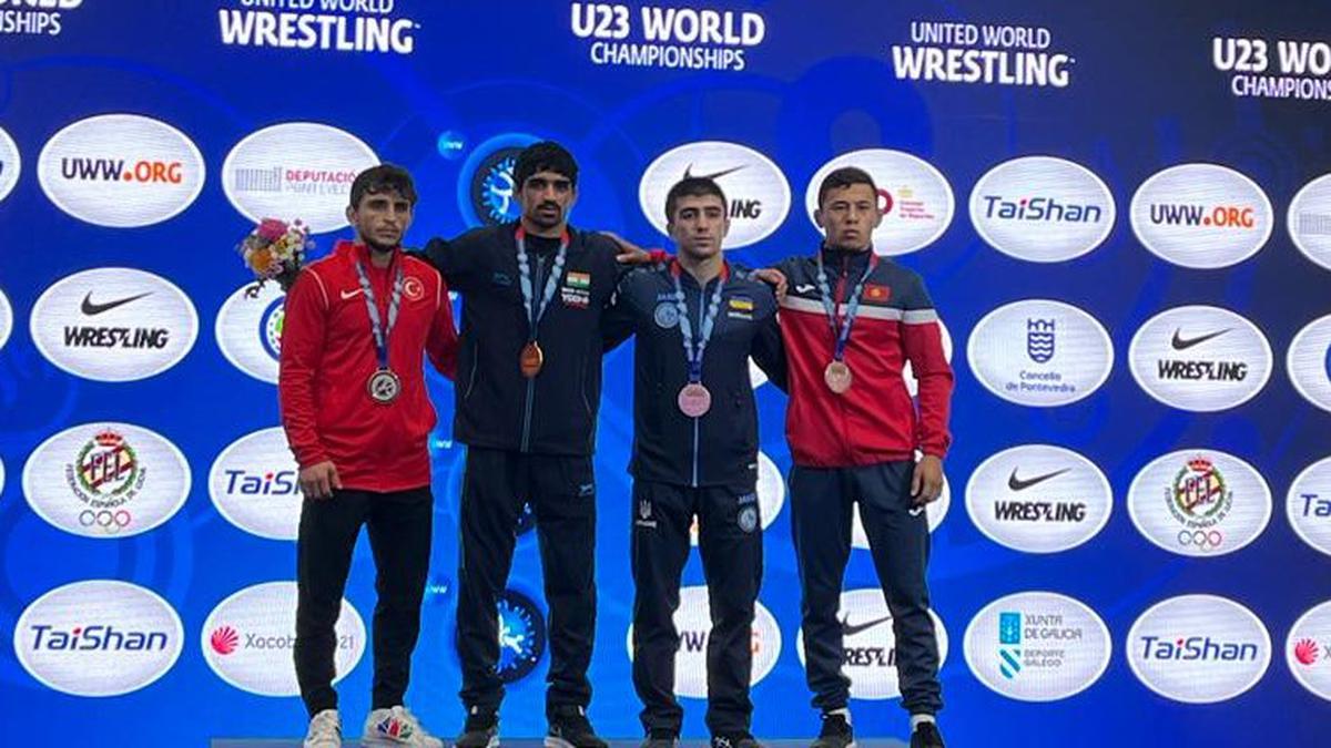 Aman Sehrawat delivers the U23 world wrestling title he hoped for