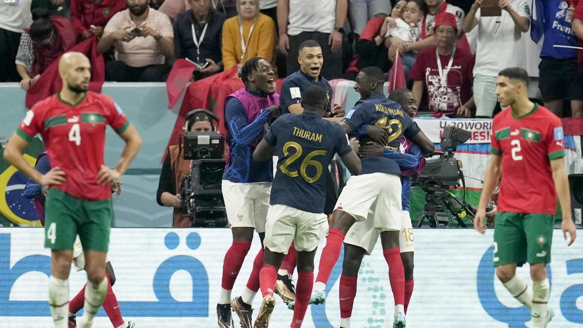 France 2-0 Morocco, FIFA World Cup semifinal: Kolo Muani, Hernandez goals power Les Bleus to final