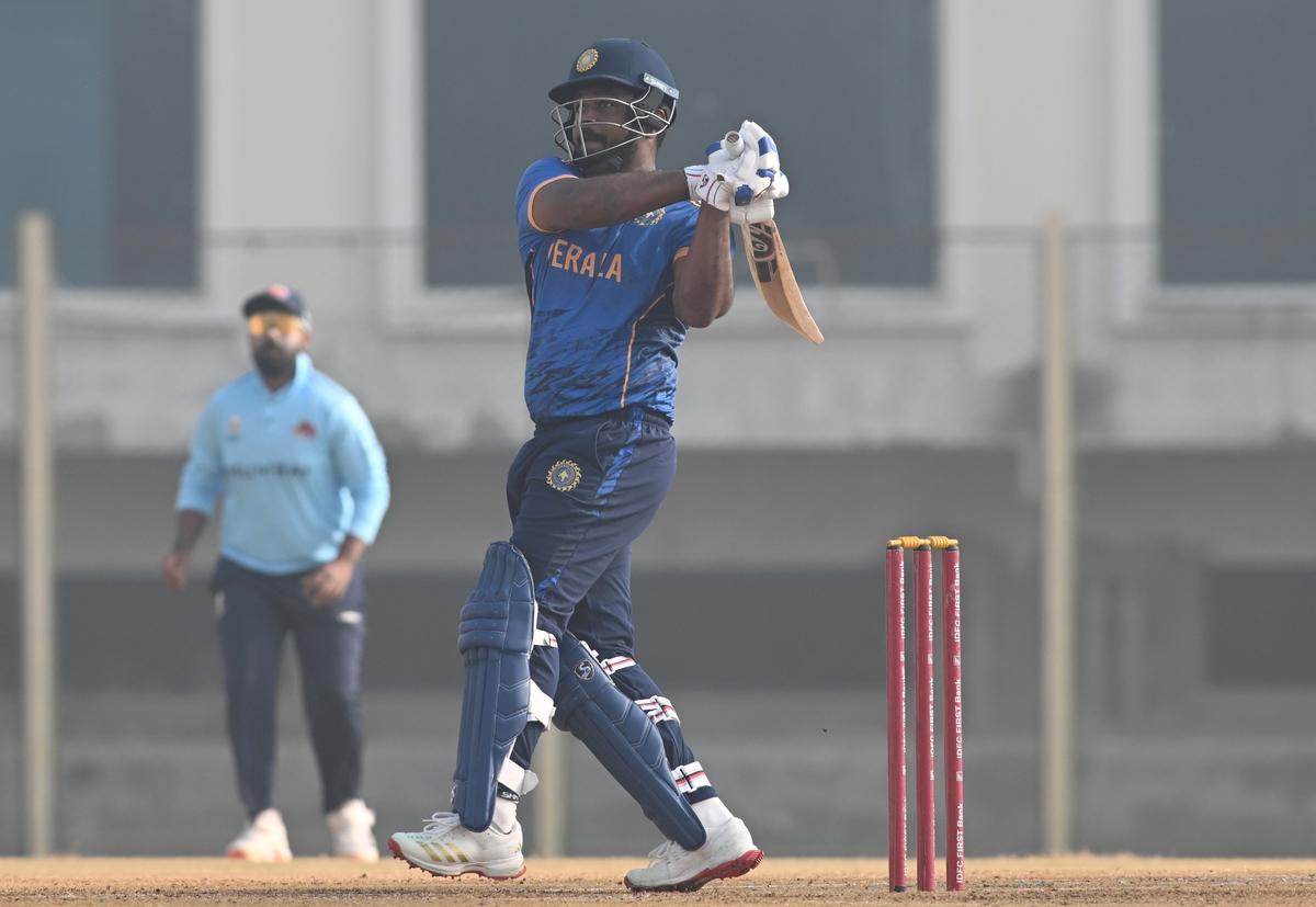 Os 46 de 28 de Sanju Samson foram uma batida baseada em um jogo sólido de retrocesso.