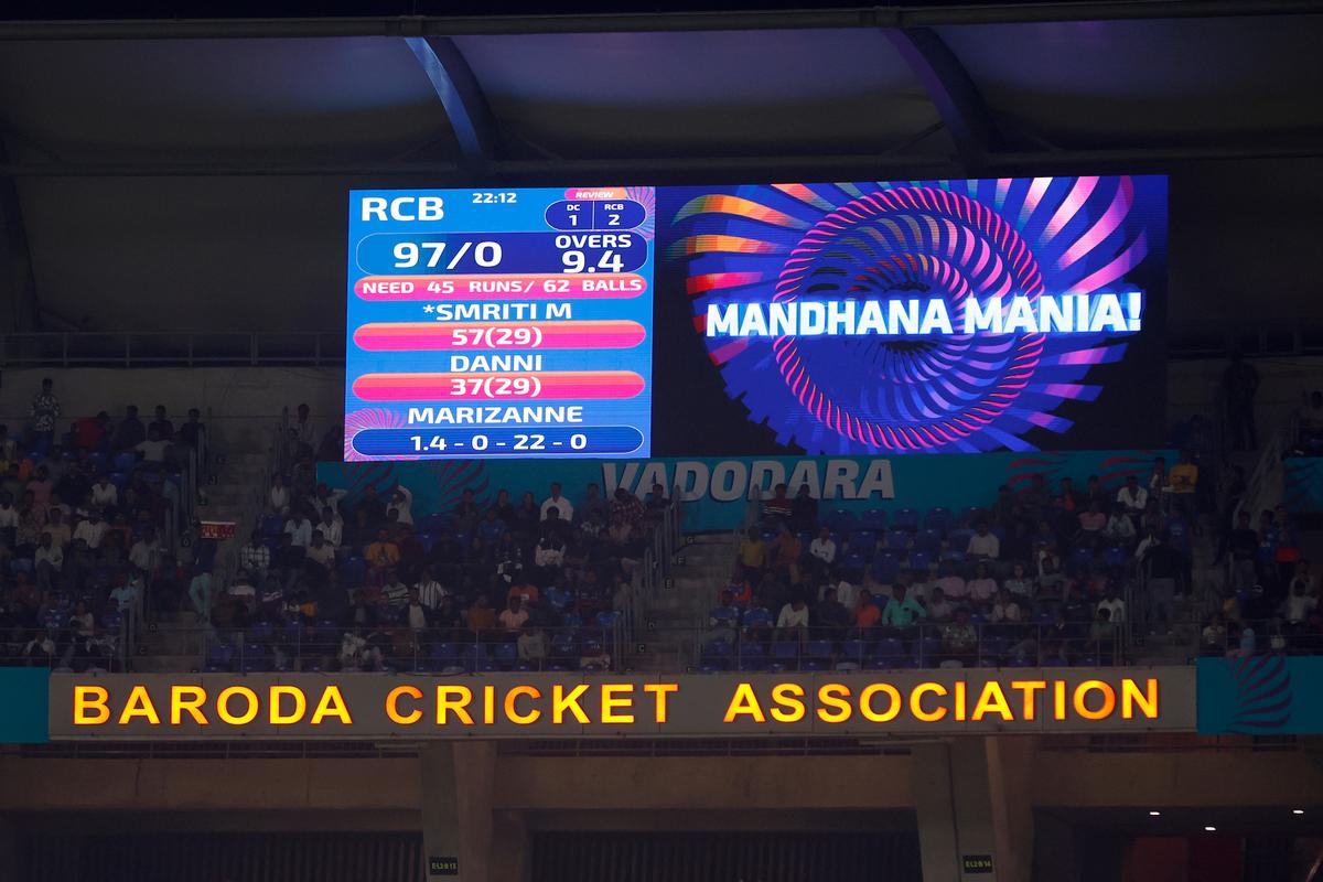 But what truly revealed the spirit of the Vadodara cricket enthusiasts was the support they brought to other teams, especially fan favourite RCB.