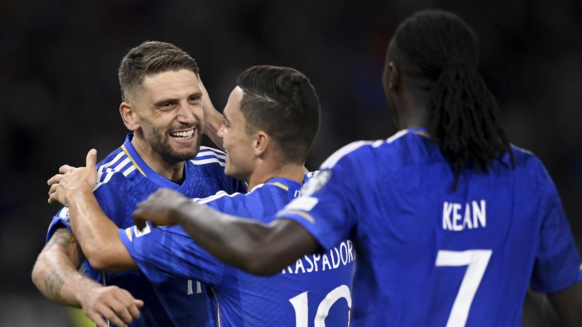 Euro 2024 qualifiers: Berardi brace helps Italy thrash Malta; Hungary, Slovenia also win