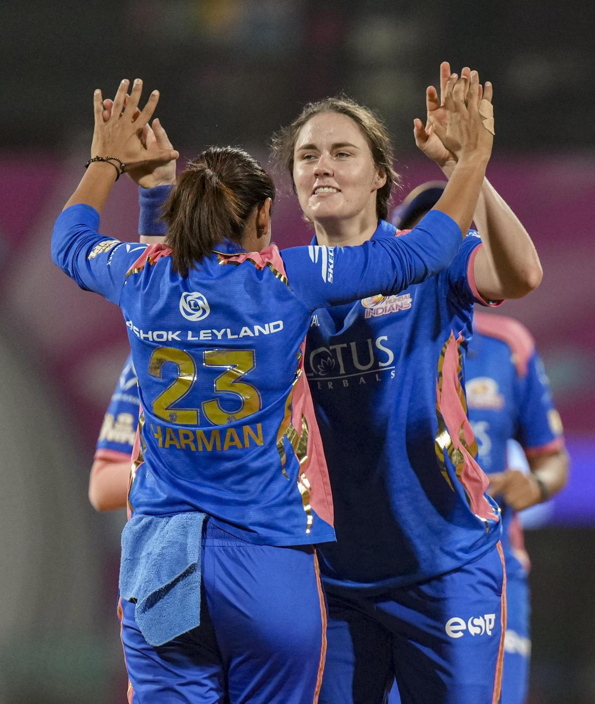 While Nat Sciver-Brunt, recovering from food poisoning, claimed a couple of wickets, none of the other Mumbai Indians bowlers could make an impact as Harleen marched on and eventually earned the ‘Player of the Match’ award.