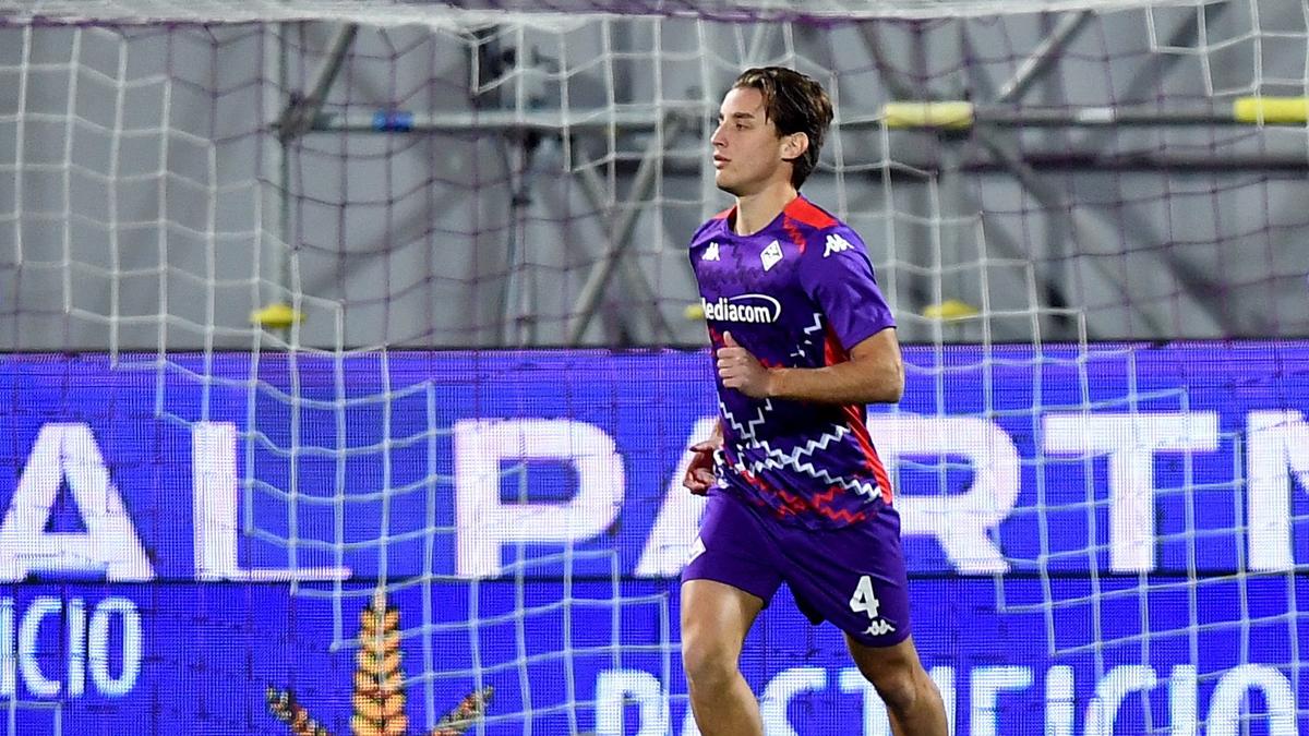 Fiorentina says midfielder Bove has been discharged from hospital