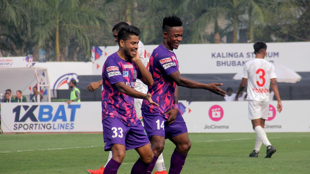 Kalinga Super Cup 2024 Peprah’s brace helps Kerala Blasters cruise