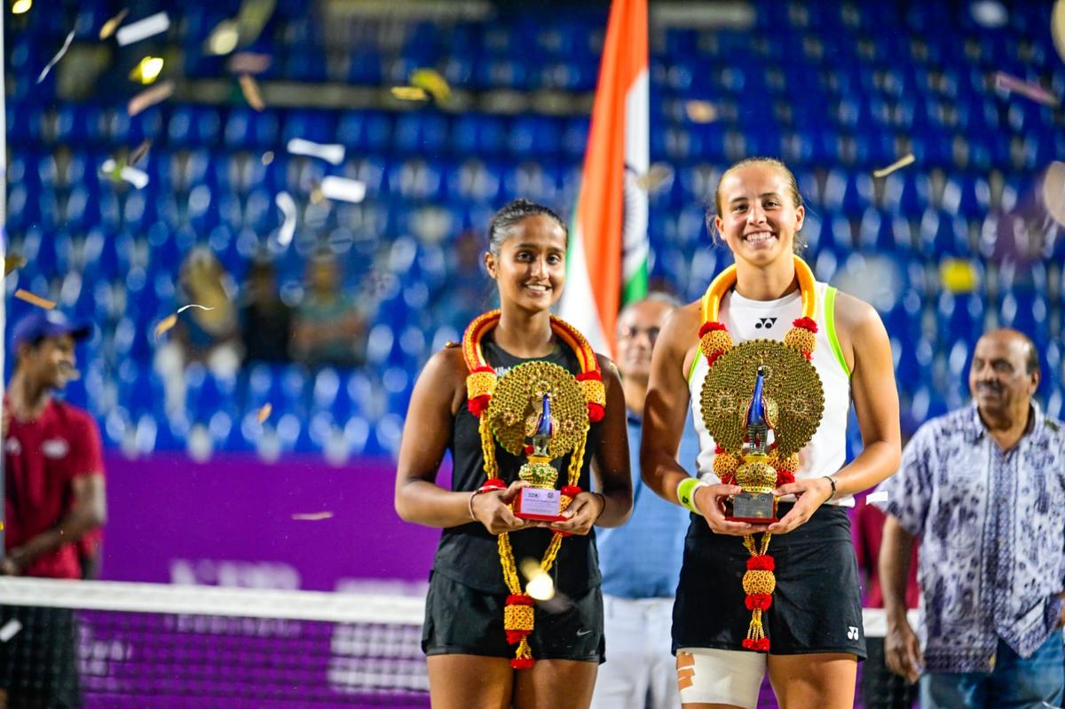 Embora Vandewinkel possa ter corrido para uma vitória por 6-0 e 6-1, a presença de Vaishnavi do outro lado da rede encerrou uma espera de 17 anos pelo tênis feminino indiano.