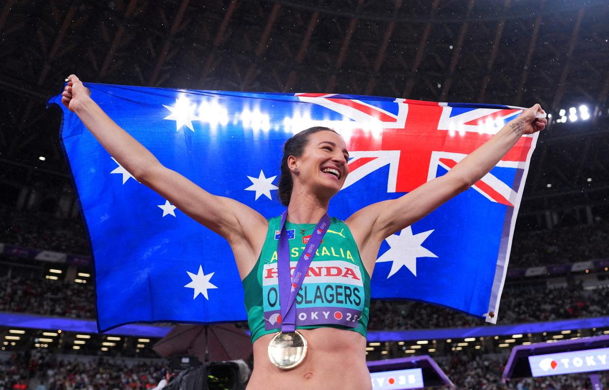 Neither Zodzik or Olyslagers could get over 2.02 and so it was all over with a flash, with silver for Poland and gold for Australia - its first of the Championships.