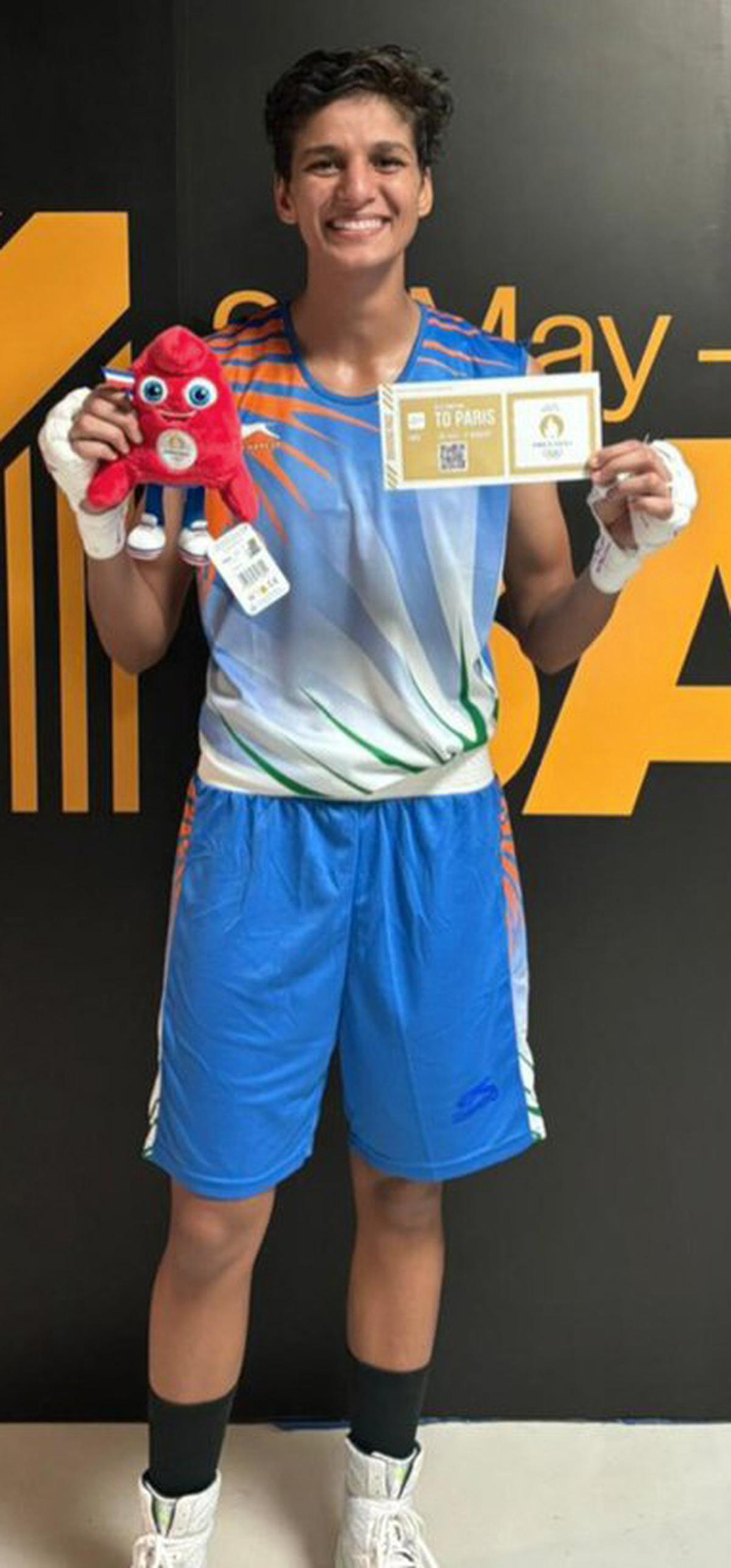 Boxer Jaismine Lamboria will represent the country in the 57kg category at Paris Olympics.