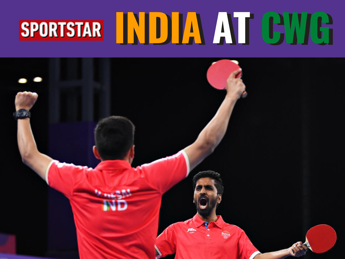 India vs Singapore HIGHLIGHTS, Table Tennis Final, Commonwealth Games India regains gold medal; beats SIN 3-1 with Sathiyan, Harmeet wins