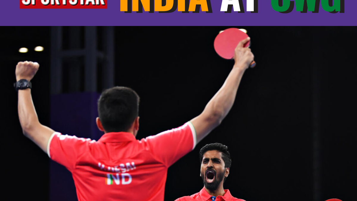 India vs Singapore HIGHLIGHTS, Table Tennis Final, Commonwealth Games: India wins gold medal; beats SIN 3-1 with Sathiyan, Harmeet wins