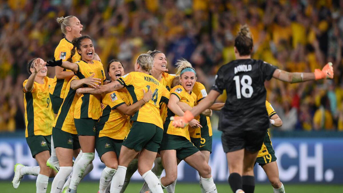 Australia 7-6 France (penalty shootout) - Australia beats France to reach semifinals of Women’s World Cup 2023