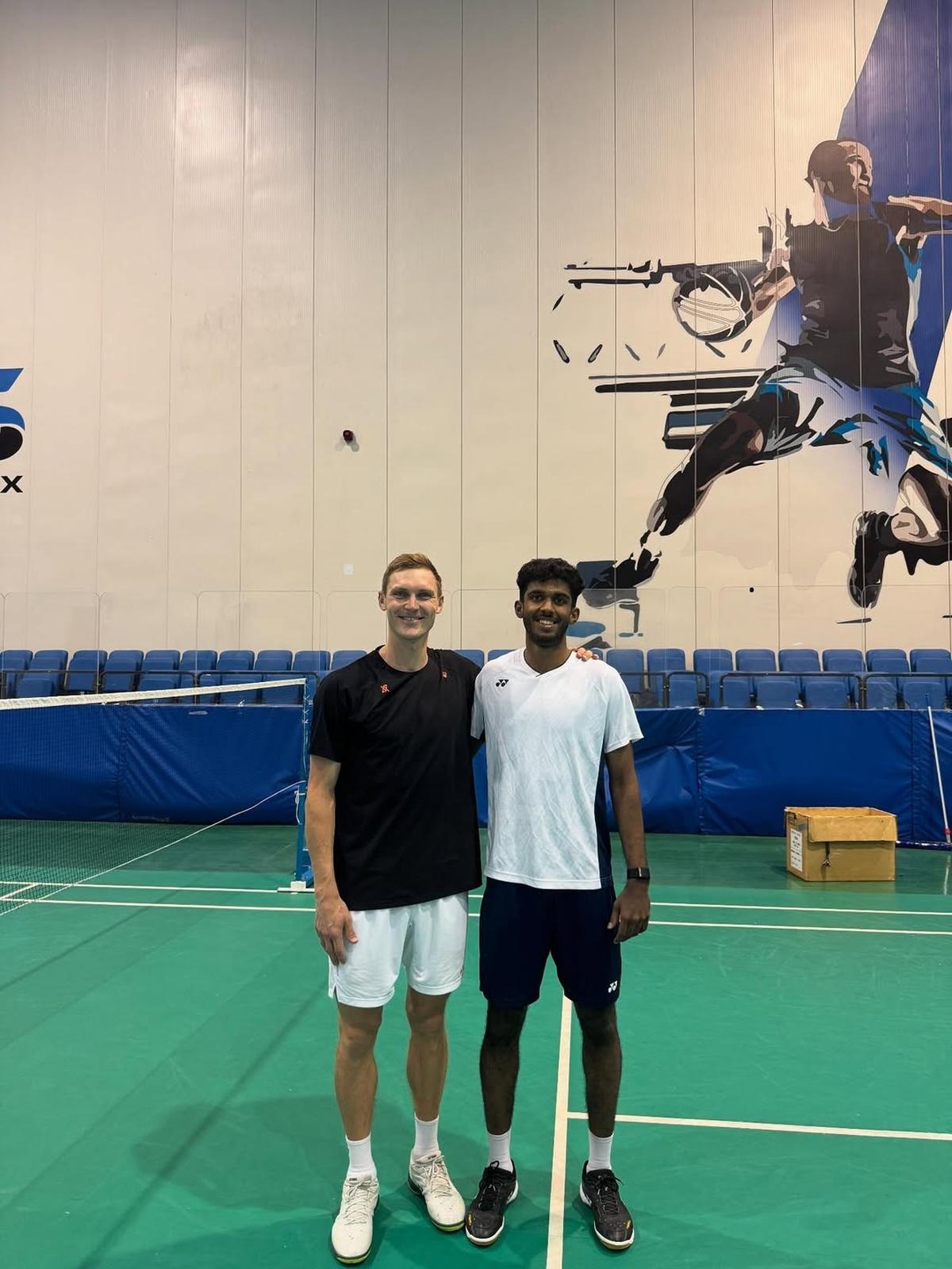 After his breakout win at US Open last year, Ayush Shetty won praise from Viktor Axelsen.