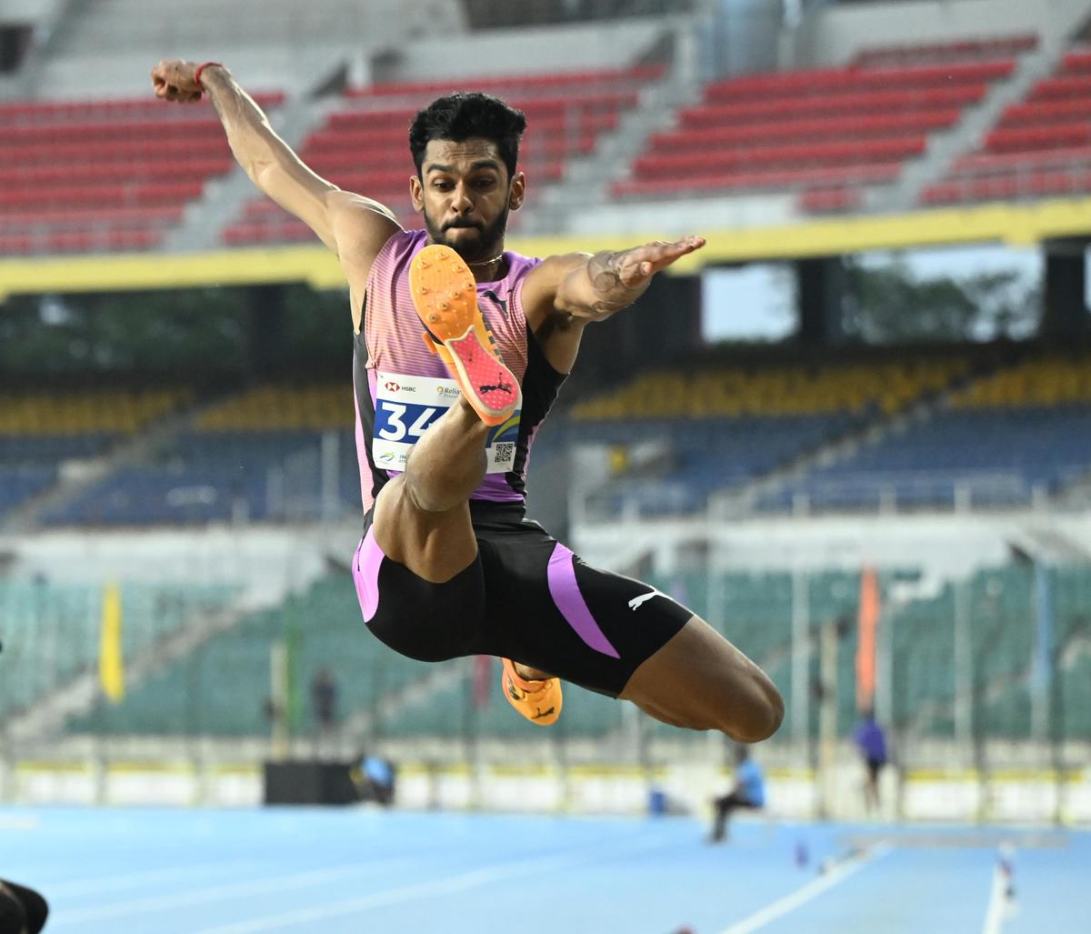 Long jumper Murali Sreeshankar managed to qualify for the World Championships in roughly 40 days after being out of action for more than a year to a knee injury.