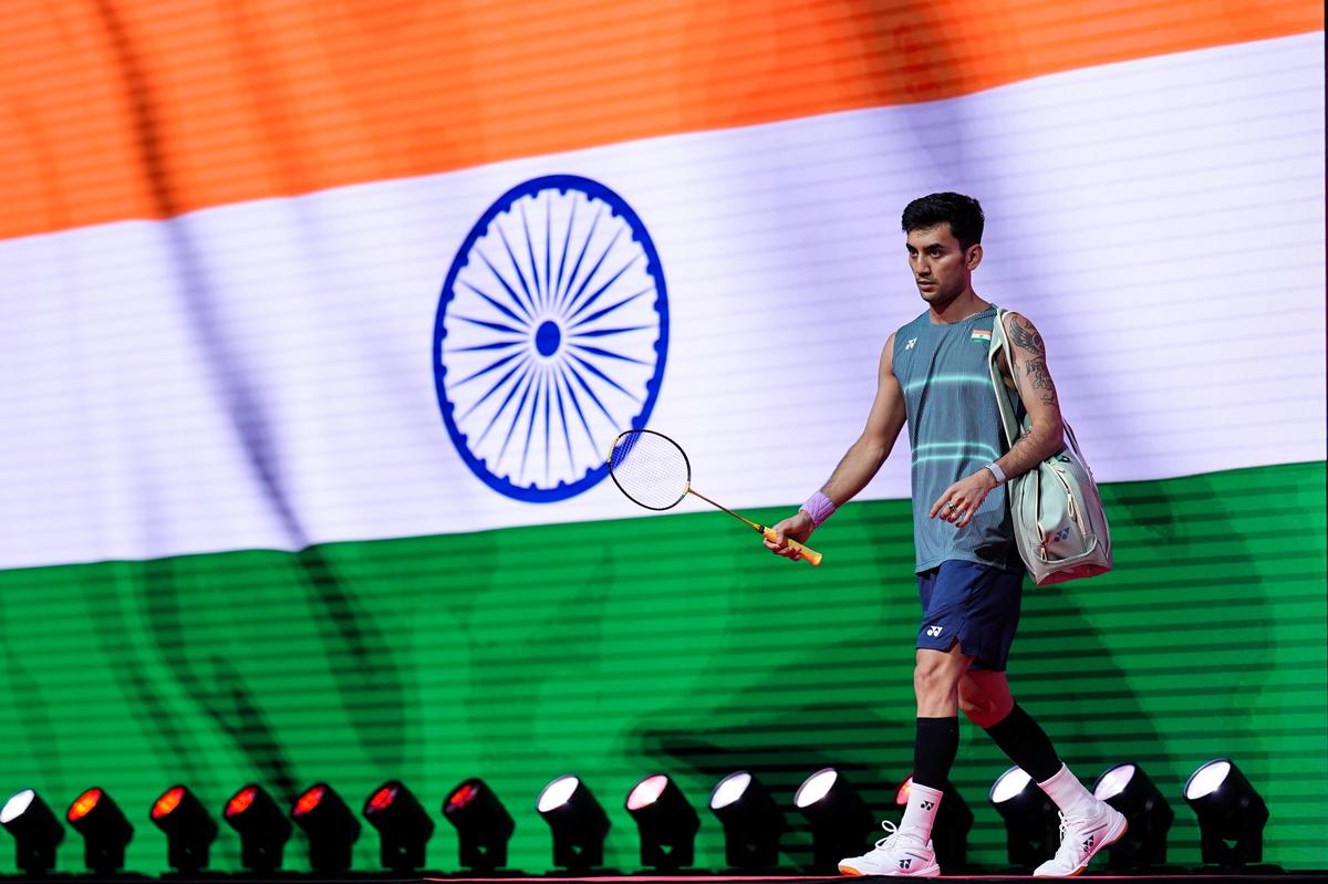 Lakshya Sen missed the semifinal against France due to a swollen elbow.