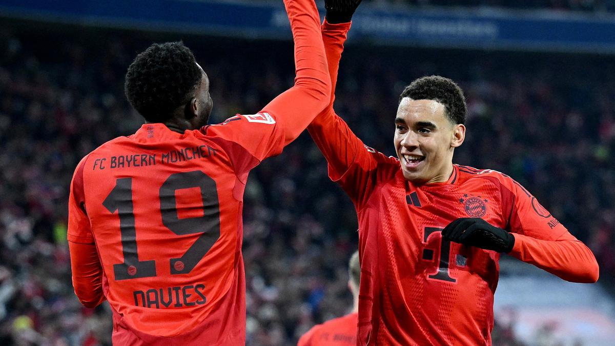 Bundesliga 2024-25: Bayern Munich beats RB Leipzig 5-1 to end year on top of the table