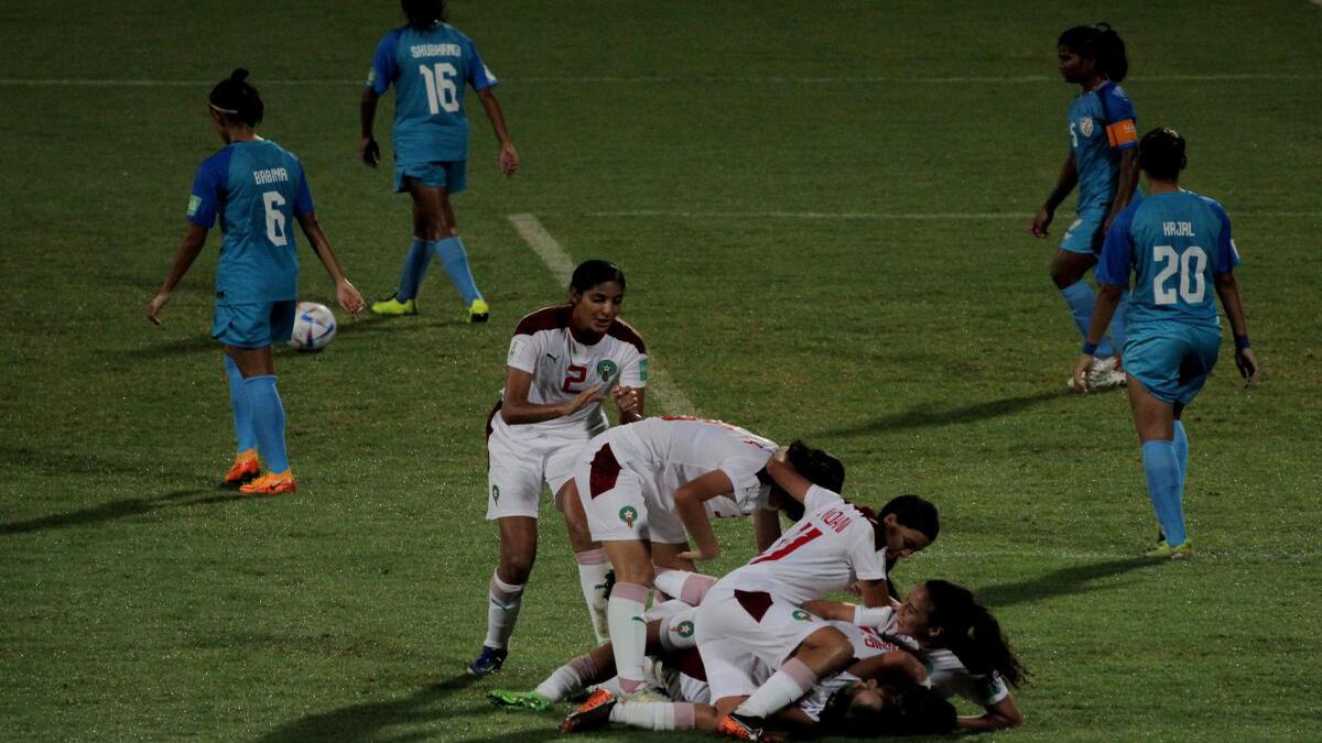 FIFA U-17 Women’s World Cup: Last-eight hopes over for India after 3-0 defeat against Morocco