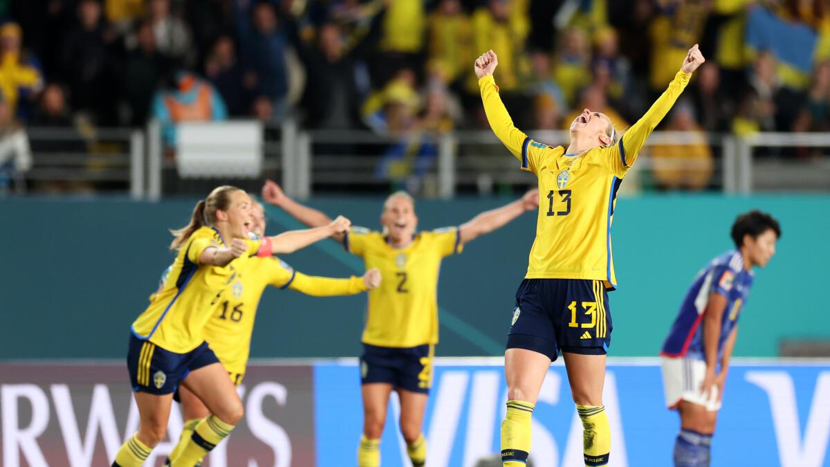 Sweden holds off Japan fightback to reach Women’s World Cup semifinals